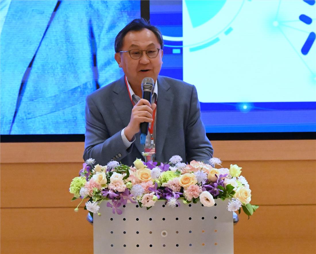 建構台灣自主機器人動力系統供應鏈研討會  沈尚弘理事長致詞